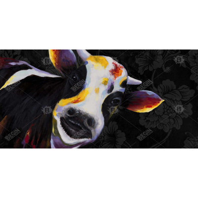 Funny cow - 15.75"x31.50" Desk mat