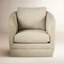 Mileva Swivel Barrel Chair-278873779