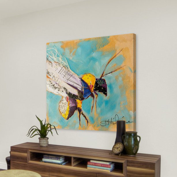 Elizabeth St. Hilaire - Wrapped Canvas Painting, 101cm H x 101cm W x 3.81cm D
