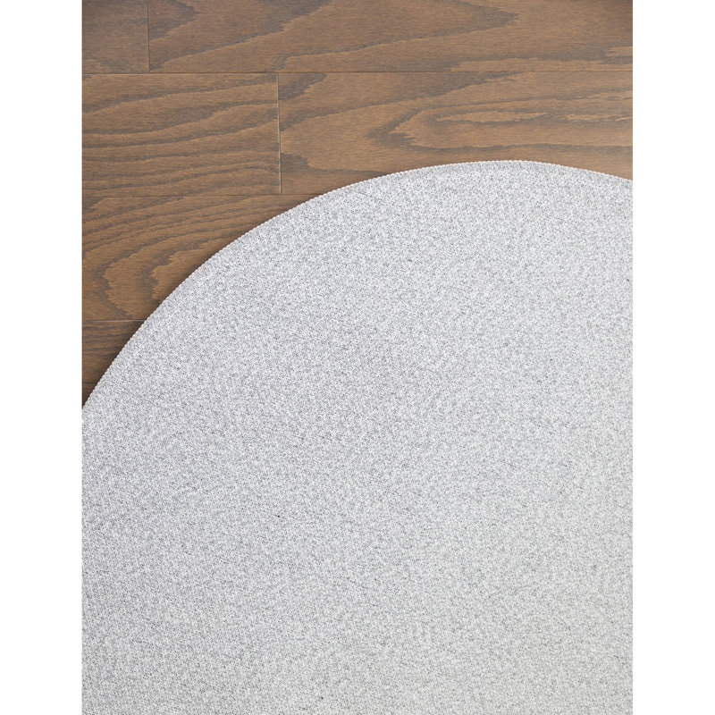 RABBIT NK814-1 - Tapis rond antidérapant lavable 41 po x - 41 po