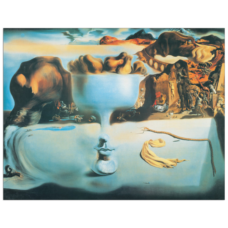 Salvador Dali - No Frame Print on Wood