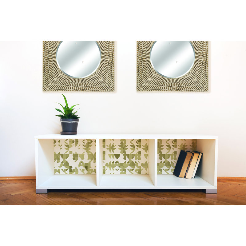 Panneau de papier peint Succulent, Brun, L 2 pi x L 8,5 pi