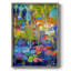 Reproduction encadrée FLORAL Series DCIX - bois massif-1341178033