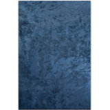 Rapture Hand-Knotted Cotton Navy Blue Area Rug