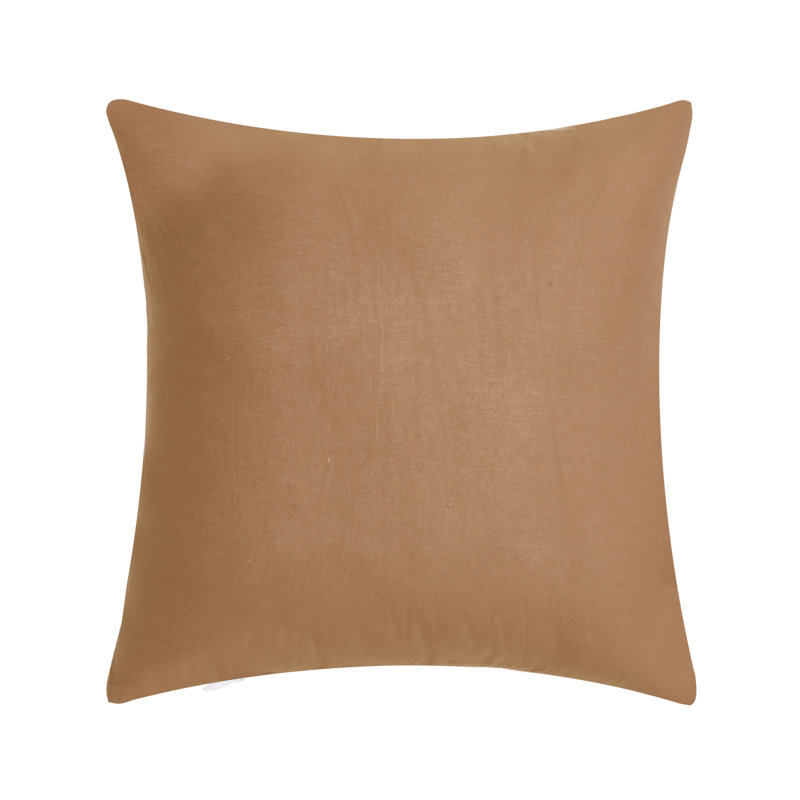 Coussin décoratif carré matelassé de 20 po Valletta, Or