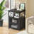 Kempst Nightstand Set 2, Small Bedside Table with Drawers, Narrow Side End Table with Open Shelf, 2 Drawer Dresser for Bedroom/Living Room/Dorms-412447127-477887918