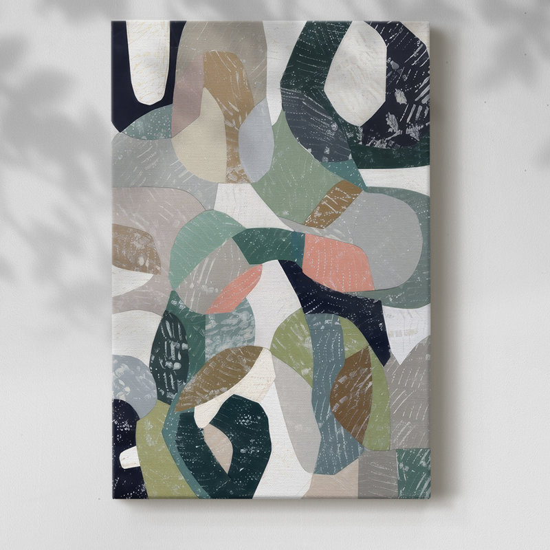 «Installez-moi» II - Cavas enveloppés de galerie, H 48 po x l 32 po