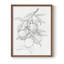 «FruitBearing Branch I», reproduction encadrée - bois massif-193080111-193080102