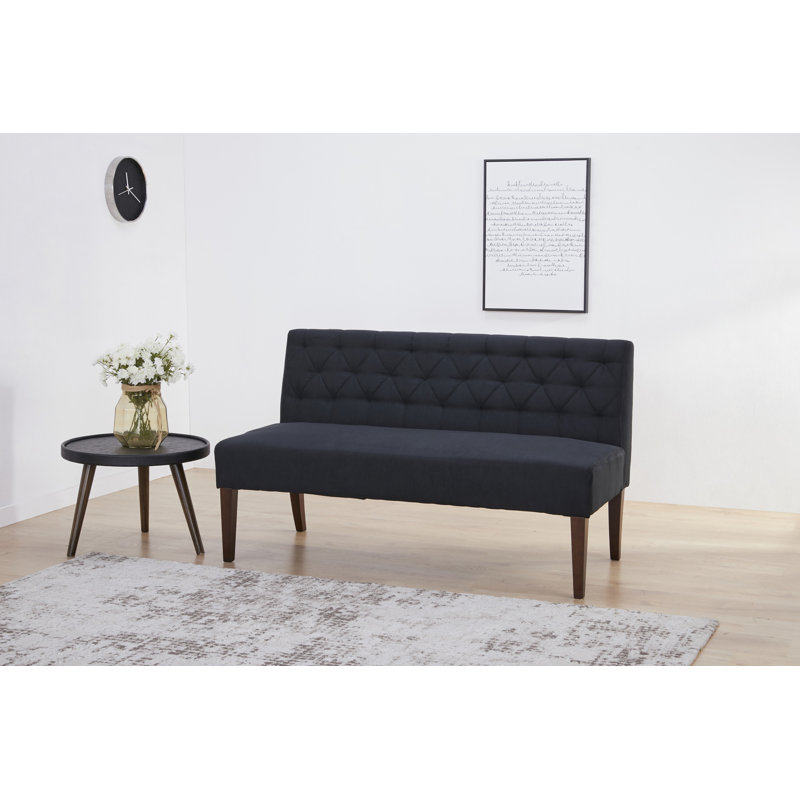 Meta 2 Seater Sofa, Black