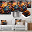 Symphonie colorée de vinyle II - décoration murale disques vinyles en métal-2008880778