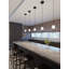 Luminaire suspendu 1 lumière DEL avec détails
