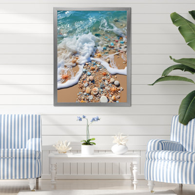 Xhuliana Turquoise Beach Seashell II