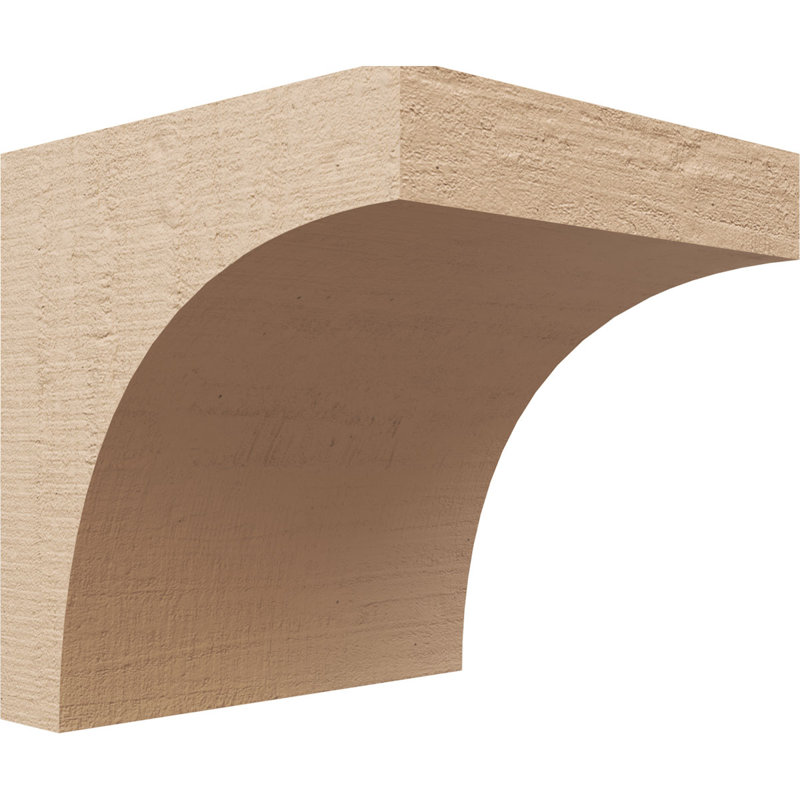 Bois de cèdre brut StockportThane Corbel, apprêté brun clair Stockport, H 9 po x l 9 po x P 9 po