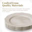 Assiette plate 10 personnes-466788685