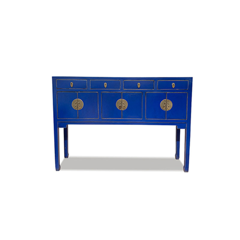 Ex Beijing Console Table-Blue