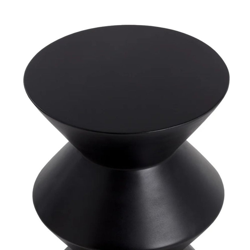 Table de bout Shanta, Noir