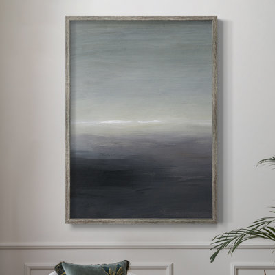 Windy Moor I Framed Print - Solid Wood