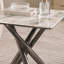 Table de bout Newport Mirage White