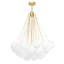 Aniston 1/3-Light Frosted Glass Bubble Globe Cluster Chandelier Kitchen Island Pendant Lamp-371246063-394342174