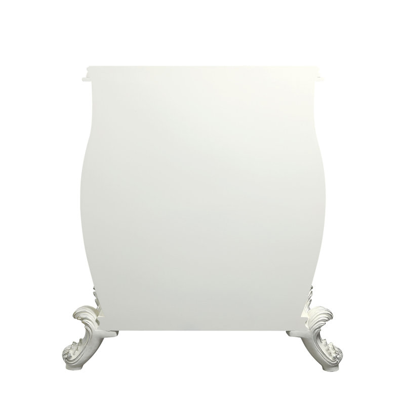 Commode blanche antique Vanaheim