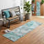Tapis de couloir d'extérieur 8 po gris et ivoire