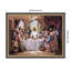 «The Last Supper» par Quintana, impression sur bois encadrée