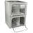 Sorbus Large Storage Box 2-Compartment Foldable with Window & Handles 2 Pack-396946677