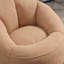 Pouf-canapé avec rembourrage en mousse haute pression et repose-pieds-134768675