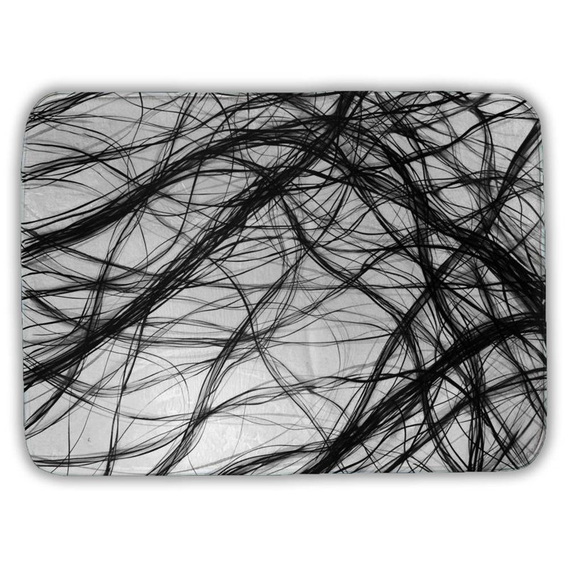 Forgette Non-Slip Bath Mat, 24"W x 17"L