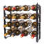 Caely Wine Bottle Rack Black
