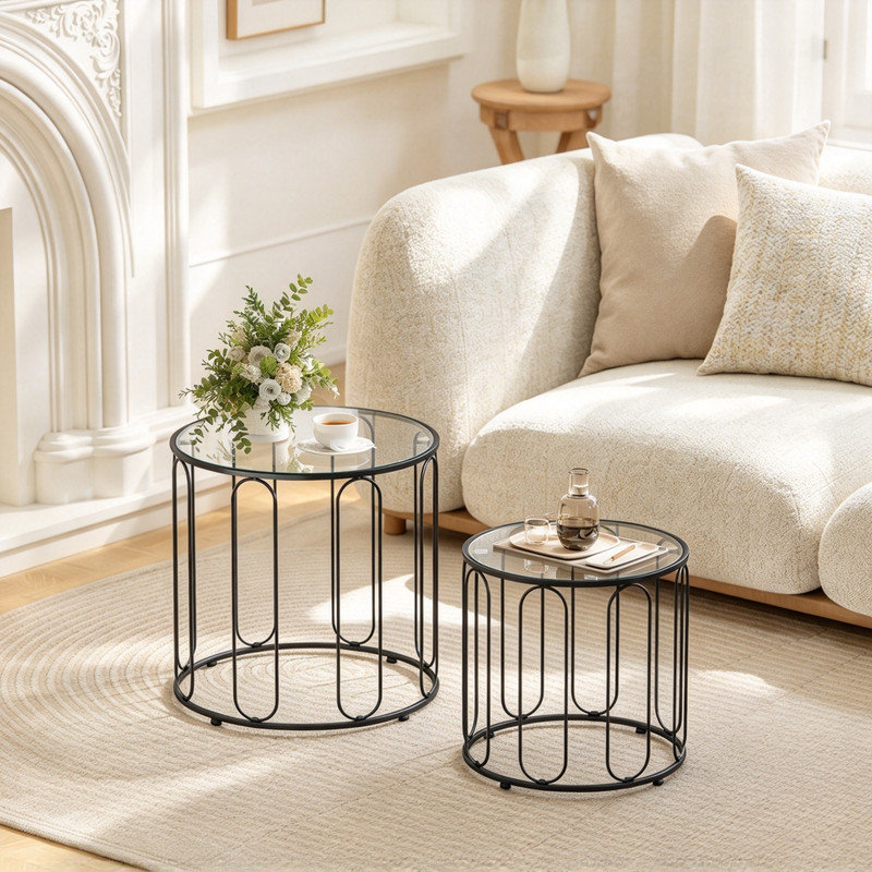 2 - Piece Living Room Table Set