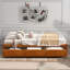 Lit plateforme en bois massif 14,1 po Kutsi-88062838