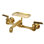 8 Inch Spread Wall Mount Faucet with Soap Dish