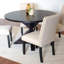 Ensemble de salle à manger 5 pièces Mytzi: table croisée et 4 chaises élégantes-899729527