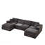 Canapé moderne en nuage de chenille, librement combinable, confortable pour s'asseoir-1798181023