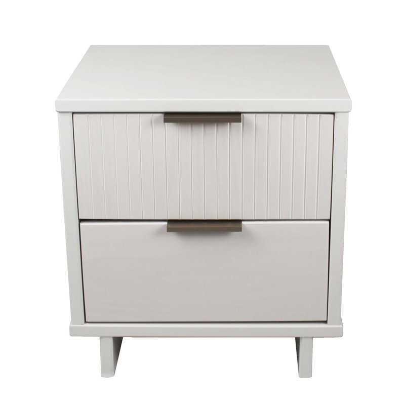 Granville 18" Nightstand In White  (Only Nightstand), White