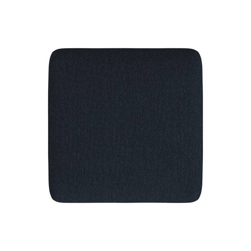 Lockheart 24.5” Storage Ottoman, Blue