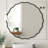 Round Metal Frame Wall Mirror-105492944-106200291