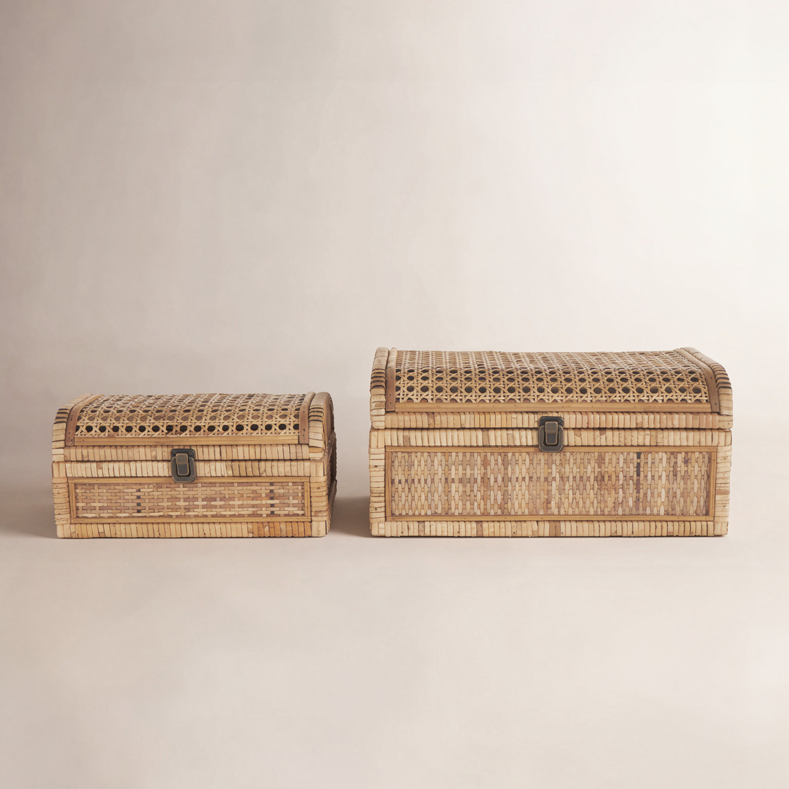 Rattan Woven Storage Box Set