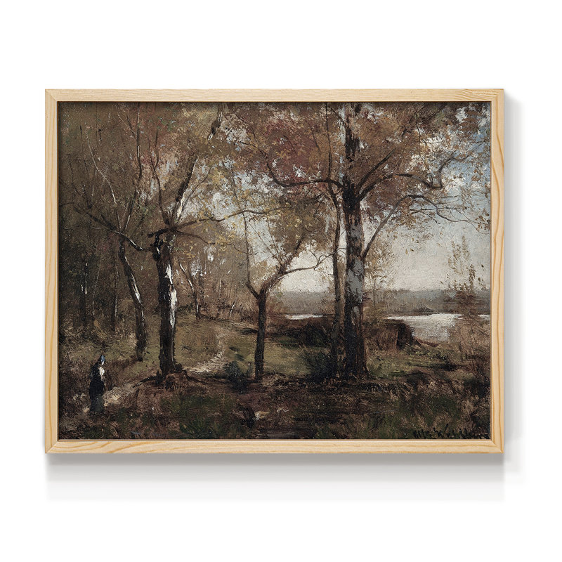 Paysages rétro-CLXII - impression encadrée - réaménageable, Naturel
