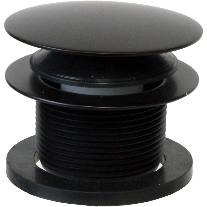 Sch. 40 bonde de baignoire en PVC de 1-1 / 2 po à débordement avec trop-plein linéaire, té et coudes, Bronze huilé