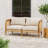 Outdoor Patio Cushioned Sofa