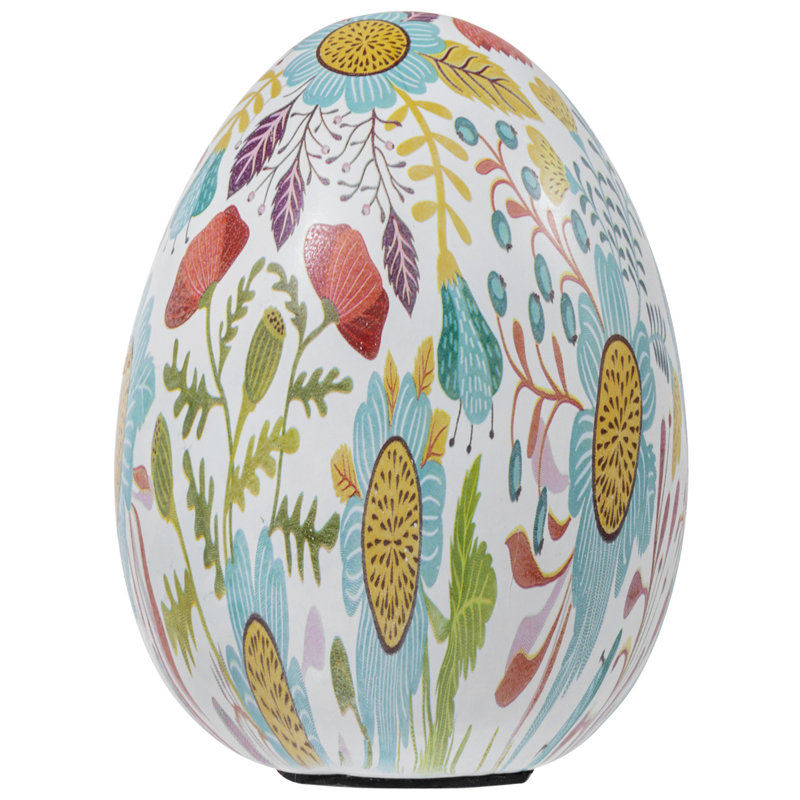 Sanan Artistic Floral Egg Decoration