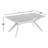 Budapest 71" Wood Dining Table-2071891997
