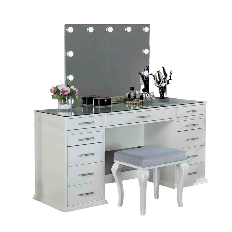 Ensemble de meuble-lavabo style Glam