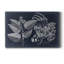 «Foliage On Navy III», reproduction sur toile tendue-923384092