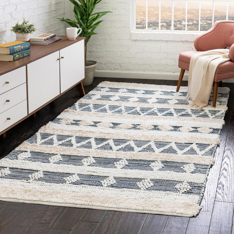 Ameleah Cotton Geometric Indoor Rug, Rectangle 2' x 3'1"