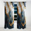 Shullsburg - Rideau à encre liquide - Rideau occultant abstrait - 1 panneau-1025886391