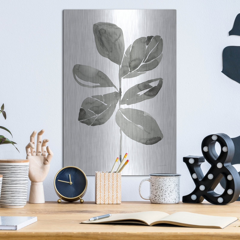«Fiddle Leaf 2» par Haley Knighten, art mural, H 16 po x l 12 po