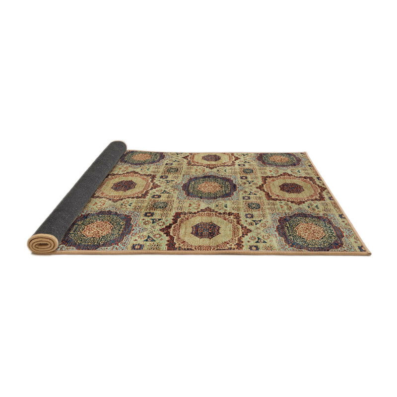 Abstract Indoor Rug, Square 6'